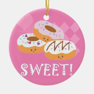 Sweet Treats - Donuts! Ceramic Ornament