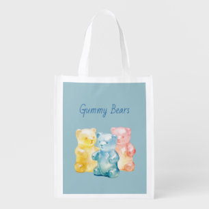 Sweet Treats Gummy Bears Grocery Bag