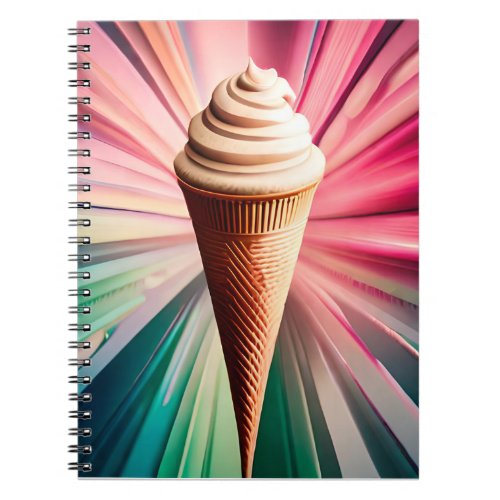 Sweet Treats Ice_Cream Cone III Notebook