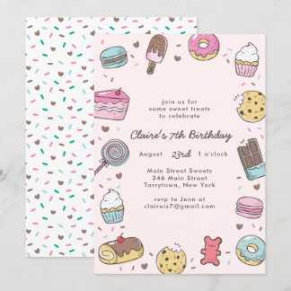 Sweet Treats Invitation
