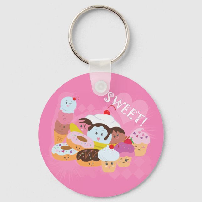 Sweet Treats Keychain (Front)