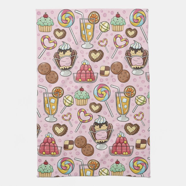 Sweet Treats Kitchen Towel (Vertical)