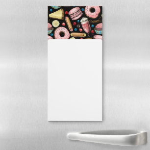 Sweet treats  magnetic notepad