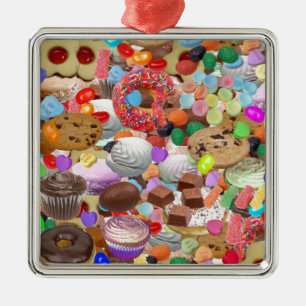 Sweet Treats Metal Ornament