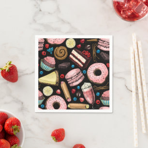 Sweet treats  napkins