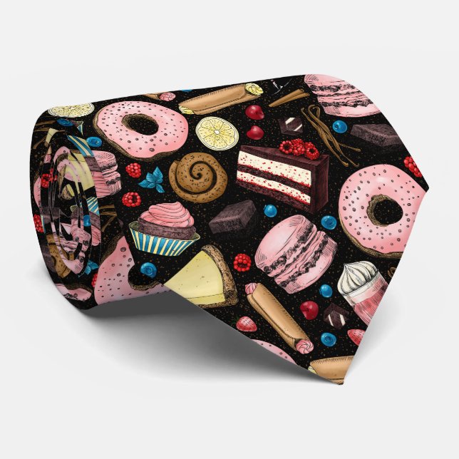 Sweet treats  neck tie (Rolled)