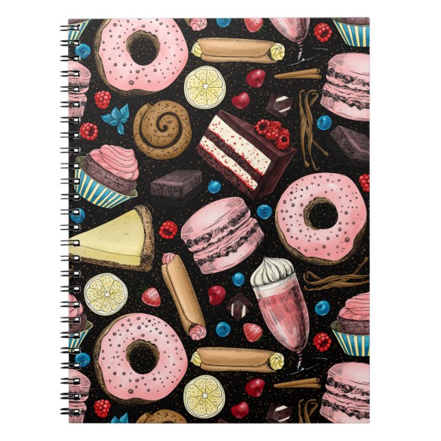 Sweet treats  notebook (Front)