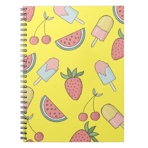 Sweet Treats Notebook _ Yellow