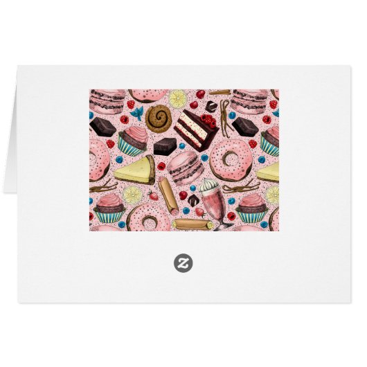 Sweet treats on pink (Back Horizontal)