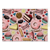 Sweet treats on pink (Front Horizontal)