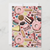 Sweet treats on pink (Front)