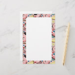 Sweet treats on pink stationery