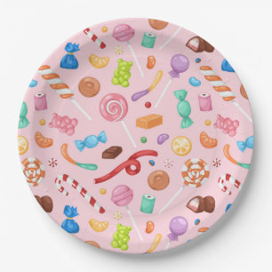 Sweet Treats Paper Plates