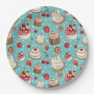 Sweet Treats Paper Plates