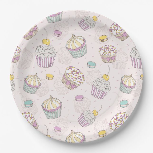 Sweet Treats Paper Plates (Front)