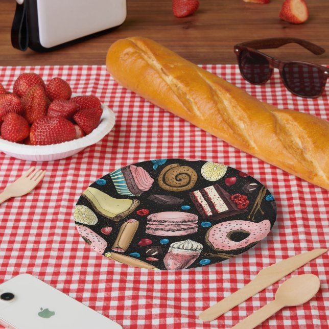 Sweet treats  paper plates (Picnic)