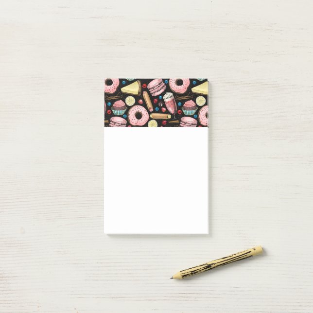 Sweet treats  post-it notes (On Desk)