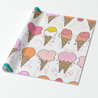 Sweet Treats - Premium Ice Cream Packaging Wrapping Paper