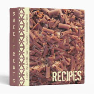 Sweet Treats Recipe Binder
