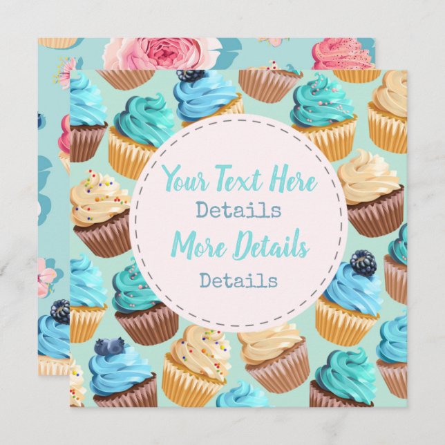 Sweet Treats Save The Date (Front/Back)