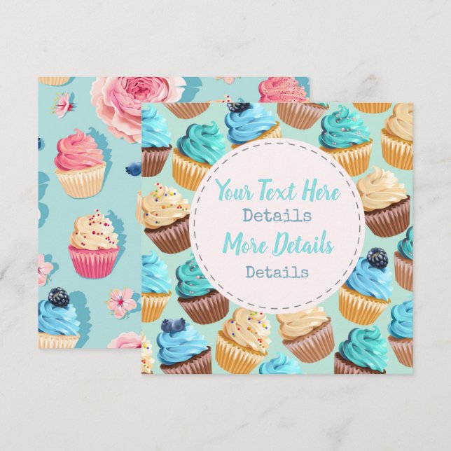 Sweet Treats Save The Date (Front/Back)