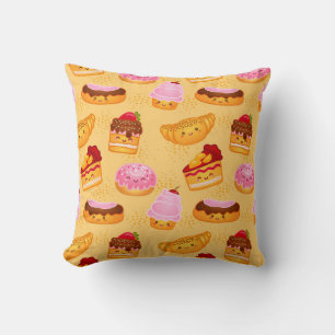 Sweet Treats Throw Pillow