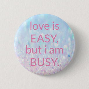 Sweet Trendy glitter Button
