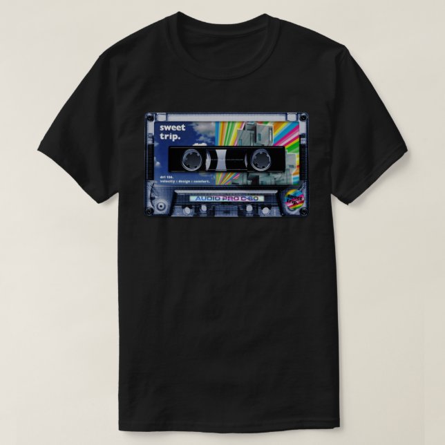 Sweet Trip Cassette Classic T Shirt (Design Front)