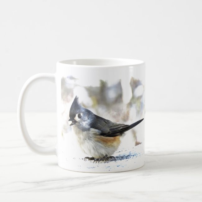 Sweet Tufted Titmouse Bird Nature Mug
