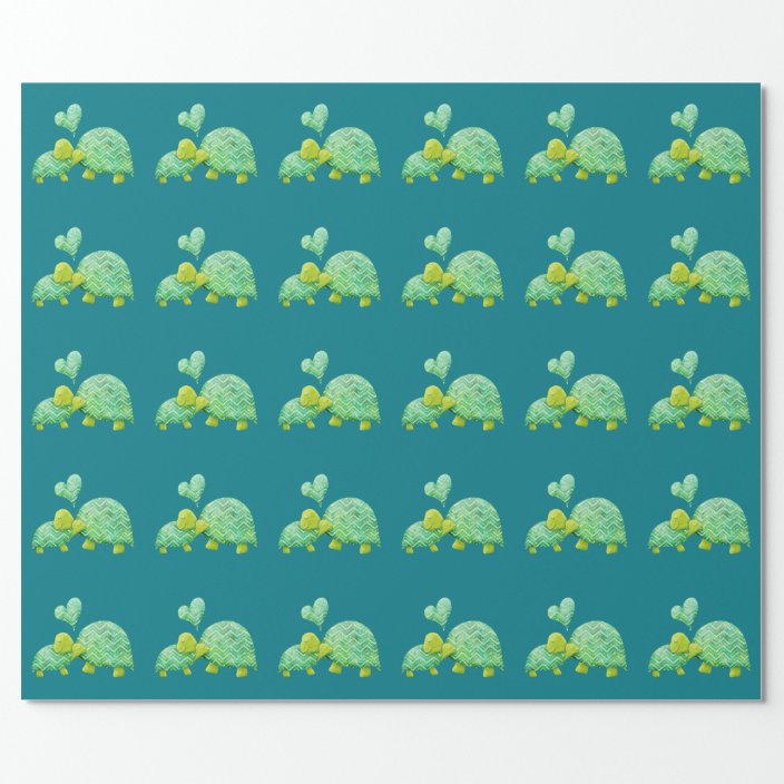 turtle wrapping paper