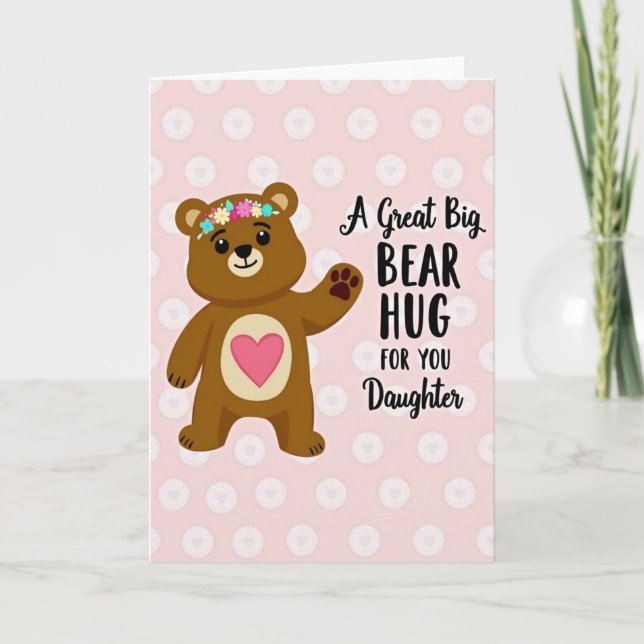 Sweet Ursine Mothers Day Card (Front)