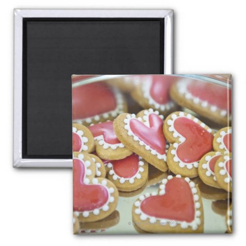 sweet valentine cookies in a tin biscuit box magnet