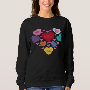 Sweet Valentine Hearts Sweatshirt