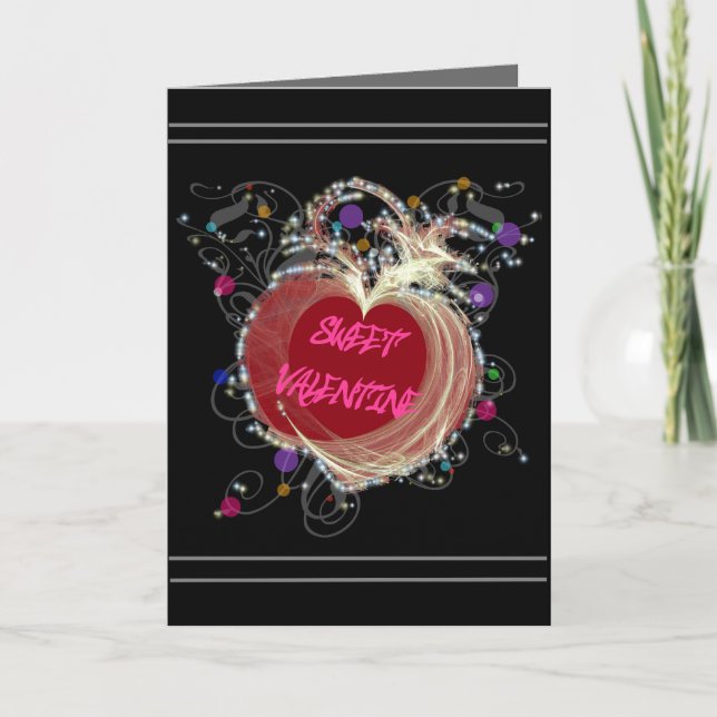 SWEET VALENTINE HOLIDAY CARD (Front)