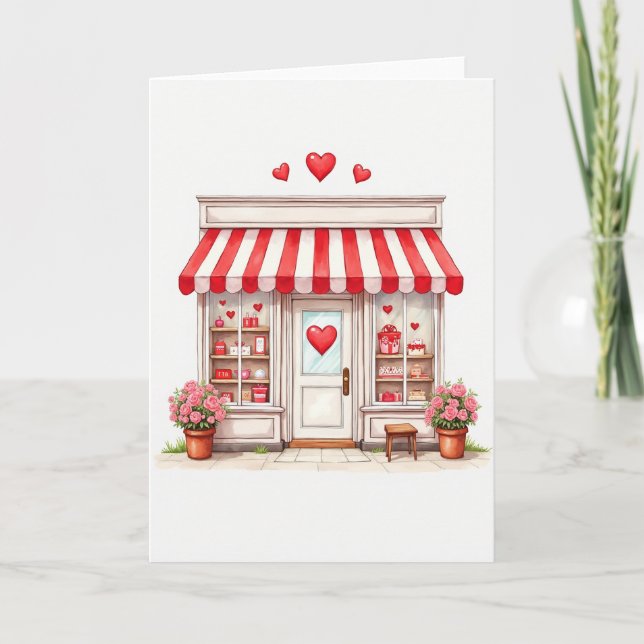 Sweet Valentine Shop Card (Front)