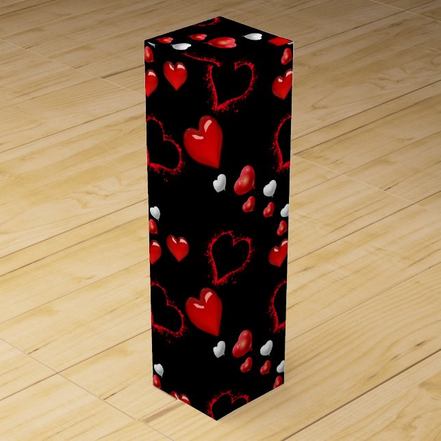 Sweet Valentine Wine Box (Front)