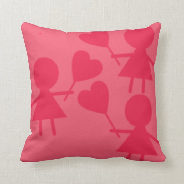 SWEET VALENTINE'S DAY TOSS PILLOW   PINK GIFTS