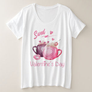 valentine plus size shirts