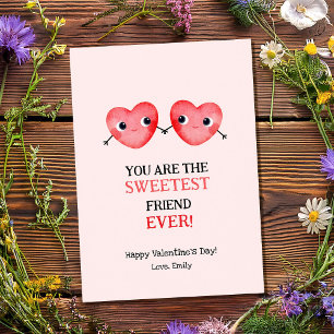 Sweet Valentine's heart Holiday Card