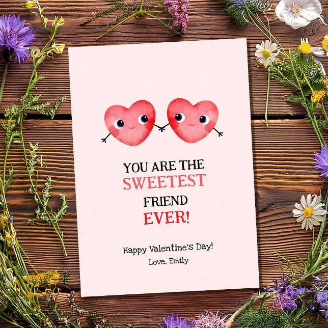 Sweet Valentine's heart Holiday Card (Creator Uploaded)