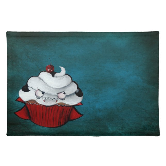 Sweet Vampire Cupcake Placemat (Front)
