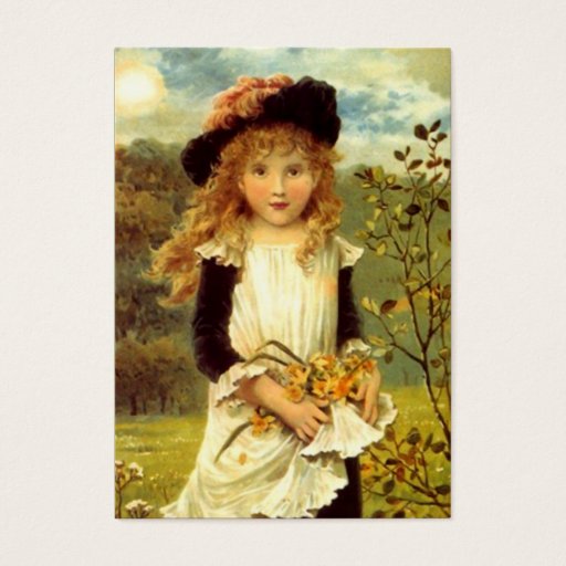 Customizable Sweet Victorian Style Gift Tags The Daffodil Girl Business Card