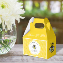 Sweet Vintage Mama-To-Bee Baby Shower Favor Boxes