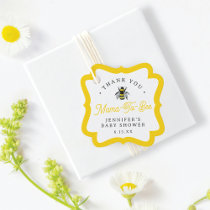 Sweet Vintage Mama-To-Bee Baby Shower Favor Tags