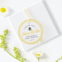 Sweet Vintage Mama-To-Bee Baby Shower Favor Tags