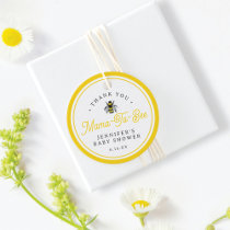 Sweet Vintage Mama-To-Bee Baby Shower Favor Tags