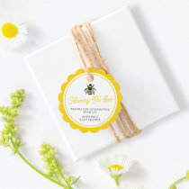 Sweet Vintage Mama-To-Bee Baby Shower Favor Tags