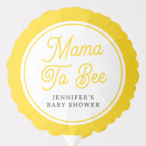 Sweet Vintage Mommy-To-Bee Baby Shower Balloon