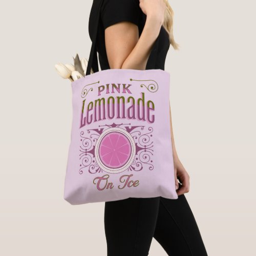 Sweet Vintage Pink Lemonade On Ice Tote Bag