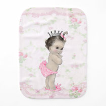 Sweet Vintage Pink Princess Burp Cloth Sweet Vintage Pink Princess Burp Cloth
